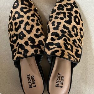 Bleecker & Bond Leopard Mules